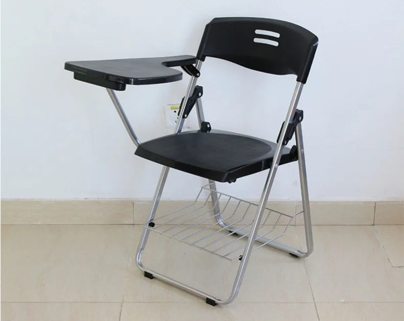 JMT-056330 Foldable Training Table with Plastic Study Chairs for Modern Educational Environments