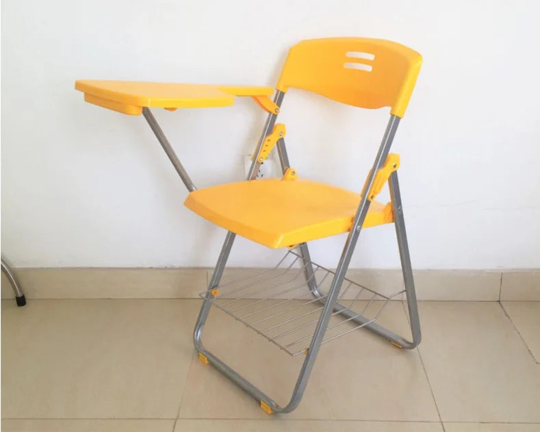 JMT-056330 Foldable Training Table with Plastic Study Chairs for Modern Educational Environments