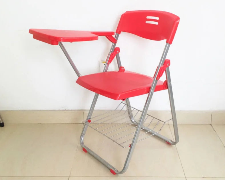 JMT-056330 Foldable Training Table with Plastic Study Chairs for Modern Educational Environments