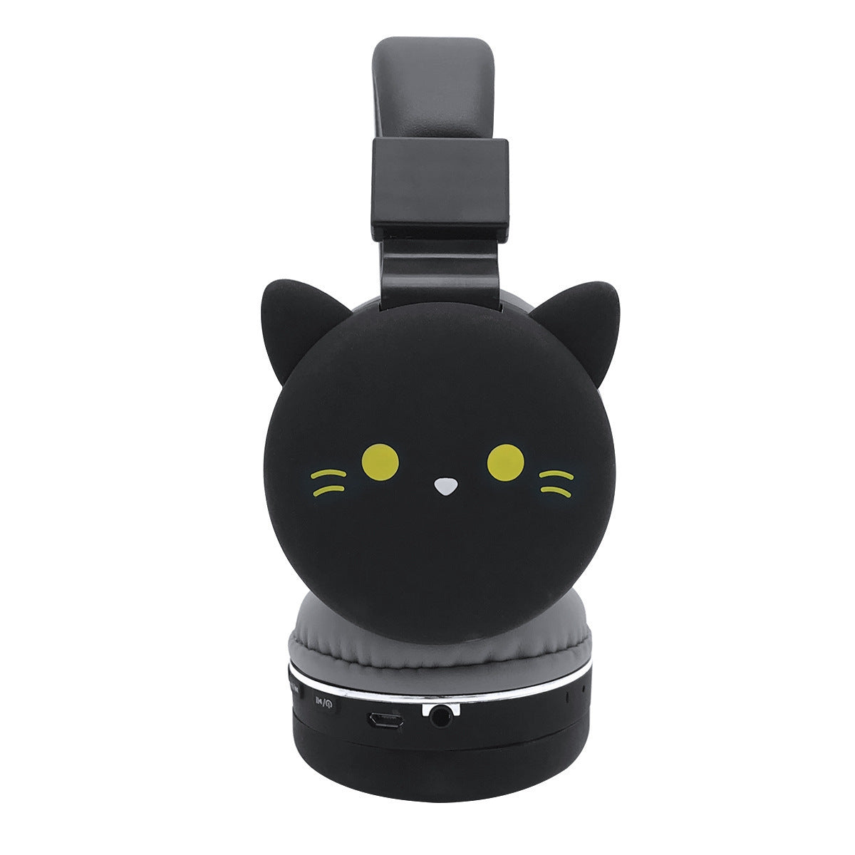 JMT-056394 Cartoon-Inspired On-Ear Wireless Sports Headphones for Running with Bluetooth 5.0, NFC, and Call Functionality