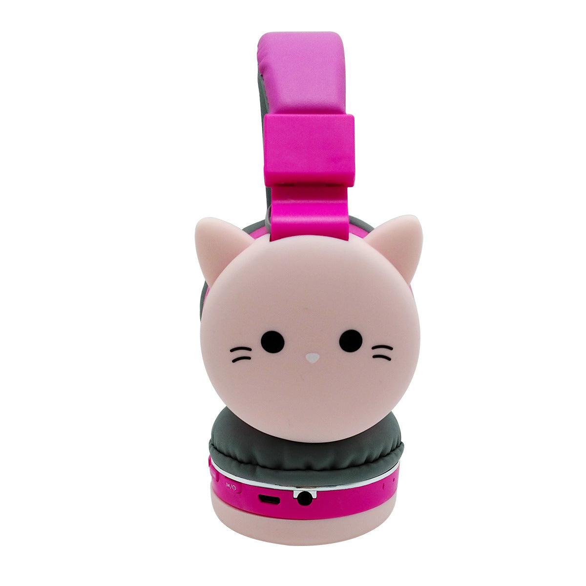 JMT-056394 Cartoon-Inspired On-Ear Wireless Sports Headphones for Running with Bluetooth 5.0, NFC, and Call Functionality