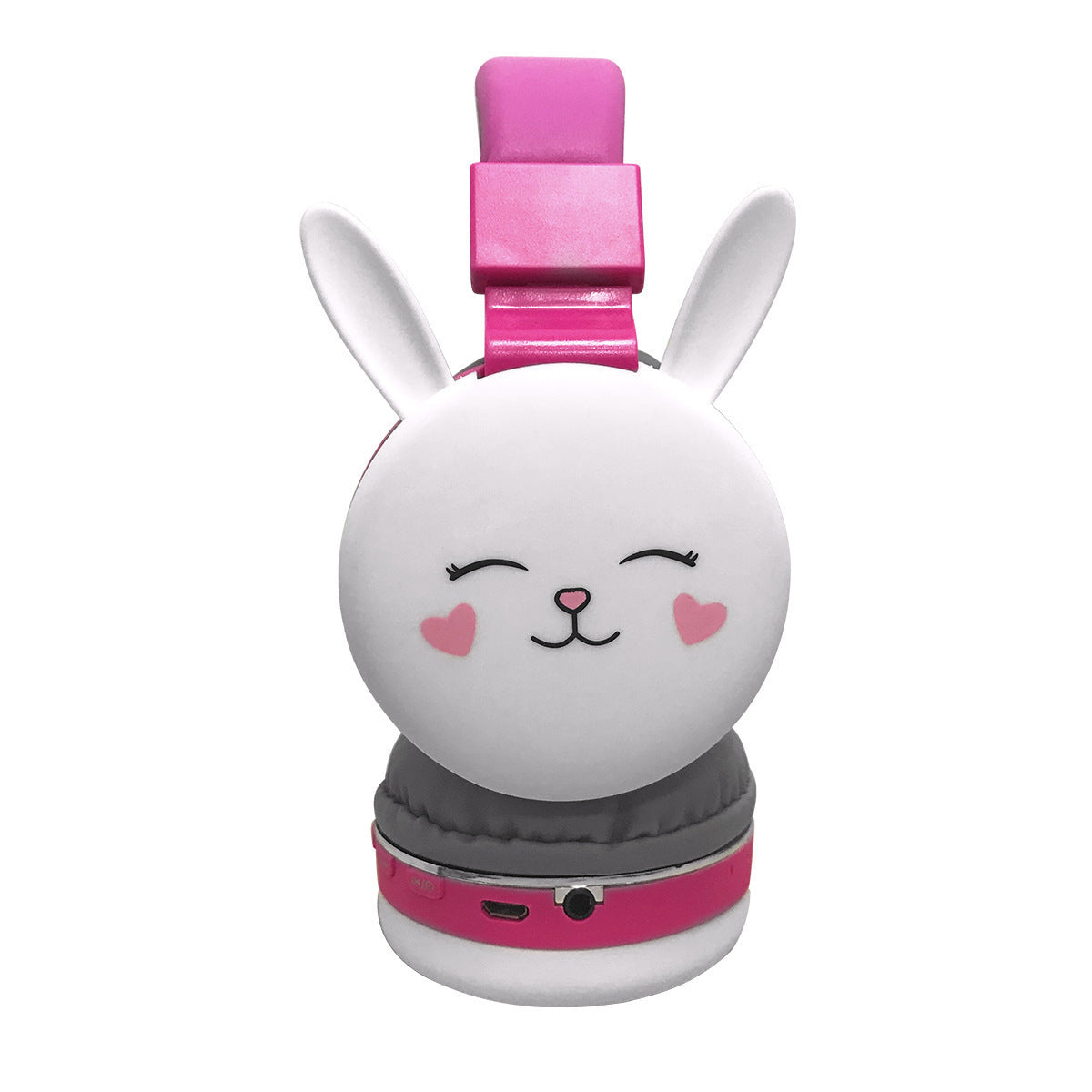 JMT-056394 Cartoon-Inspired On-Ear Wireless Sports Headphones for Running with Bluetooth 5.0, NFC, and Call Functionality