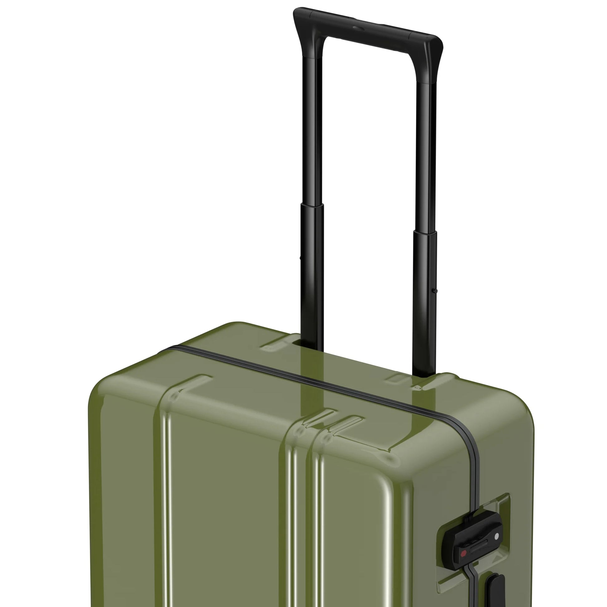 JMT-056458 Customisable Logo Travel Trolley Suitcase with Aluminium Frame and Spinner Wheels