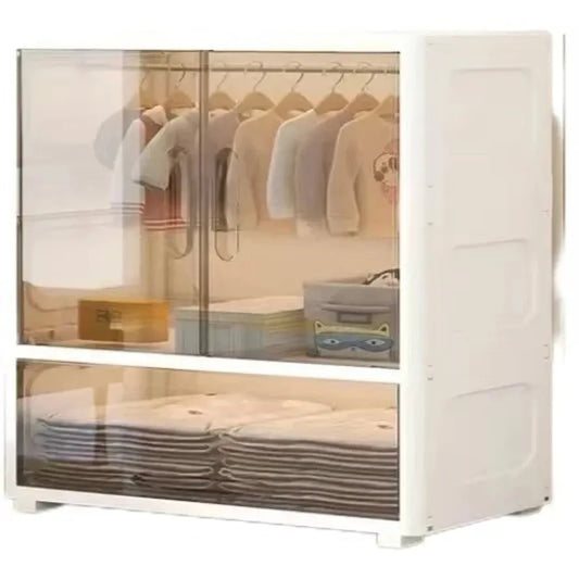 JMT-056522 Kids Storage Cabinet for Toys - Durable PP Furniture Unit for Organising Baby Essentials