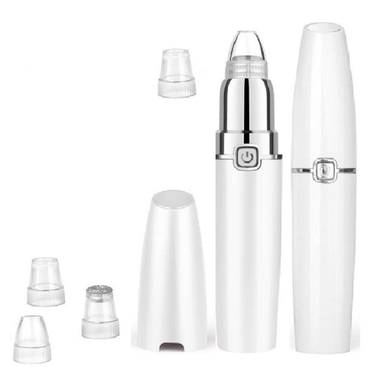 JMT-056714 Electric Blackhead Remover with Vacuum Suction and 4 Interchangeable Nozzles for Deep Pore Cleaning