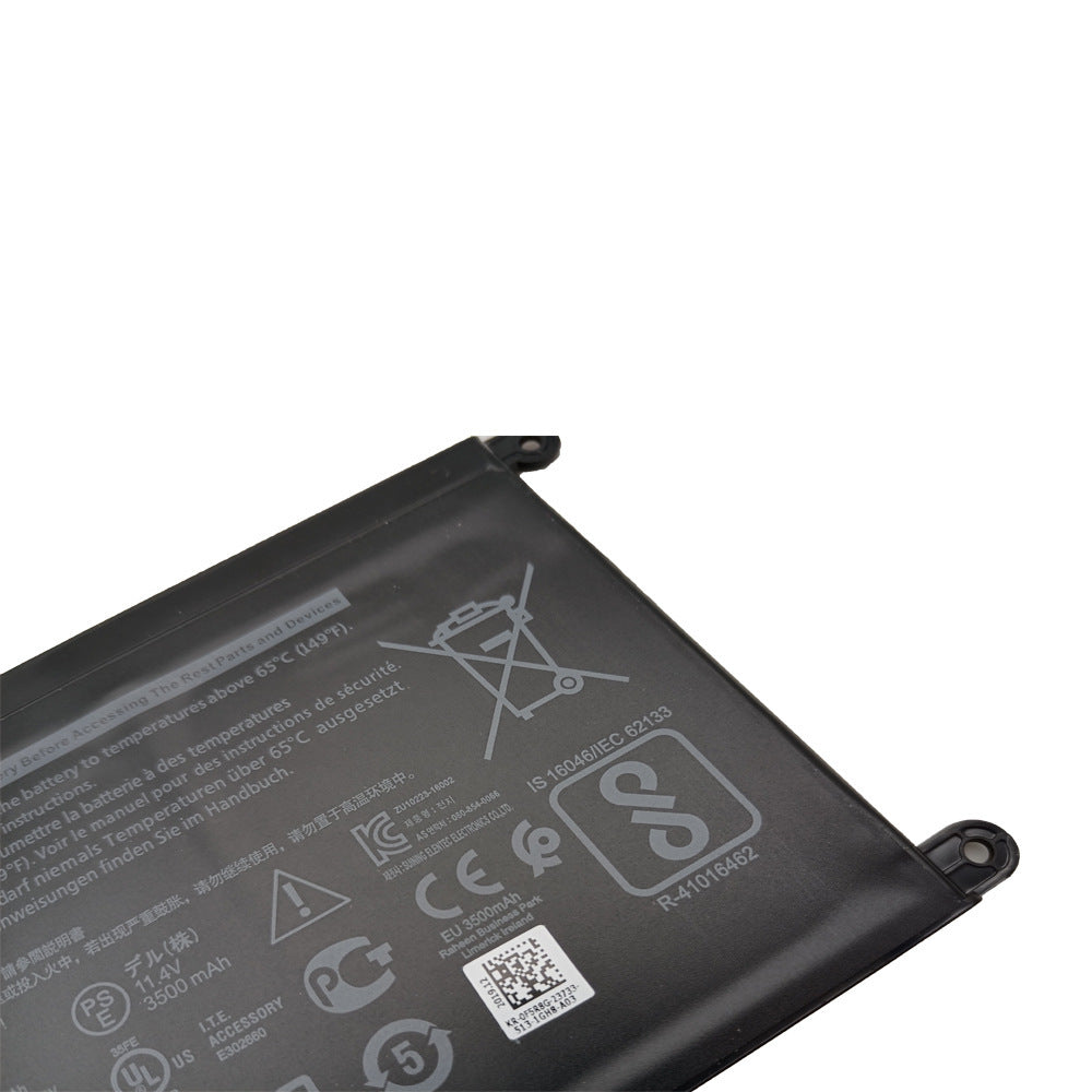 JMT-056906 High-Capacity Lithium-Ion Battery for Dell Models 5368, 5468, 5567, 7000, 7368, 7460, 7560 - 11.4V, 3500mAh