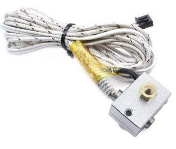 JMT-056906 High Temperature Heating Tube Kit for 3D Printers - Compatible with E3DV6, 12V/24V, 50W, NTC100K