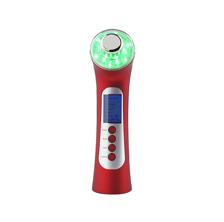 JMT-056970 5-in-1 Rechargeable Ultrasonic Skin Rejuvenation Device for Facial Massage and Treatment
