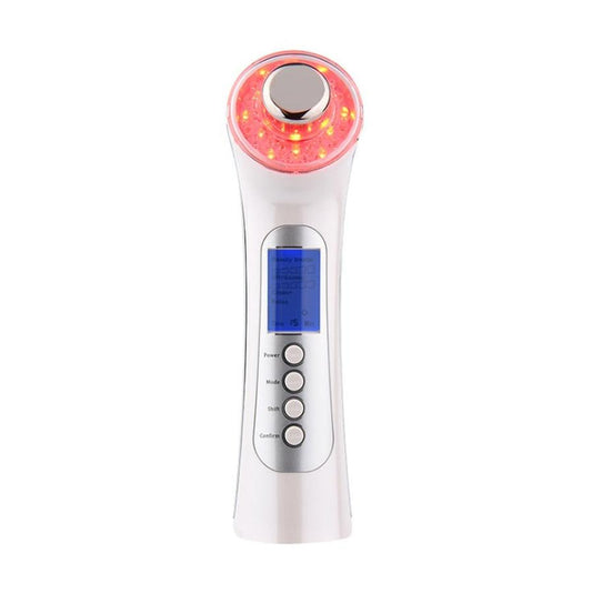 JMT-056970 5-in-1 Rechargeable Ultrasonic Skin Rejuvenation Device for Facial Massage and Treatment