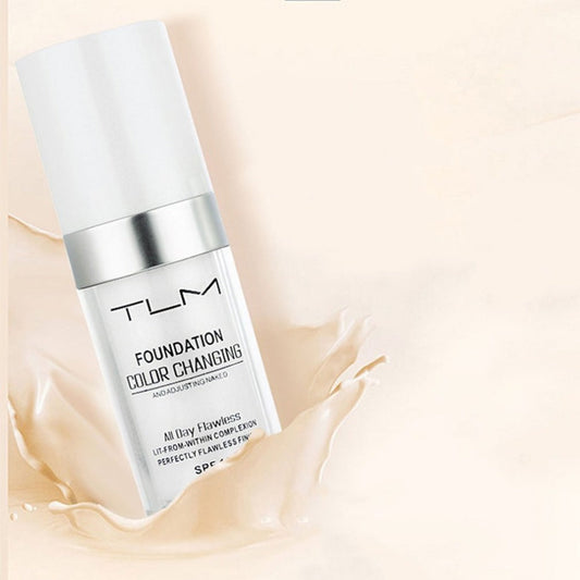 JMT-057162 Color Changing Liquid Foundation with SPF 50 - Self-Adjusting Formula for All Skin Types