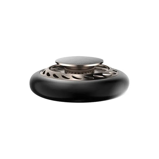 JMT-057354 Solar-Powered Rotating Car Aromatherapy Air Freshener for Dashboard Decoration