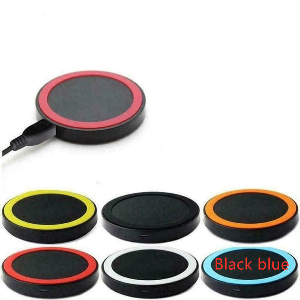 JMT-057418 Compact Qi Wireless Charger Base for Mobile Phones - 5W, ABS Shell, 69*69*9mm