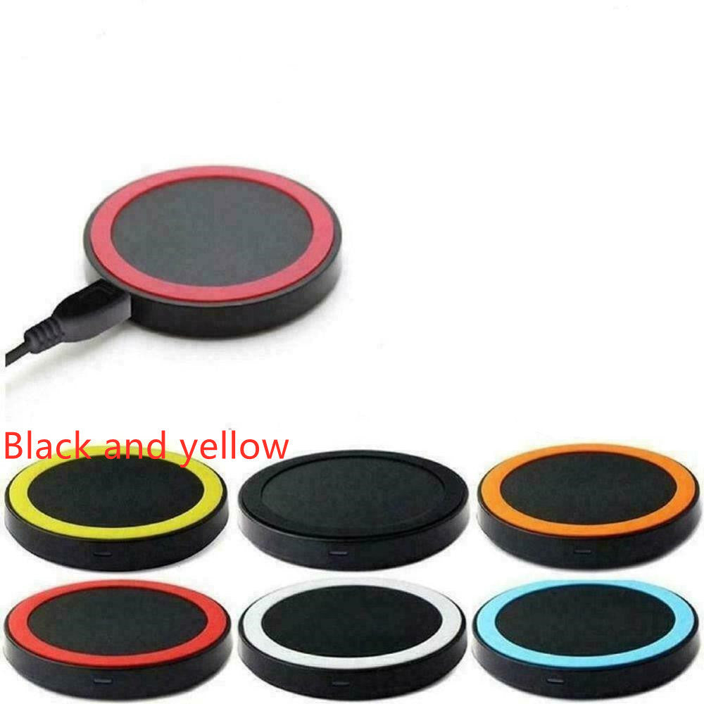 JMT-057418 Compact Qi Wireless Charger Base for Mobile Phones - 5W, ABS Shell, 69*69*9mm