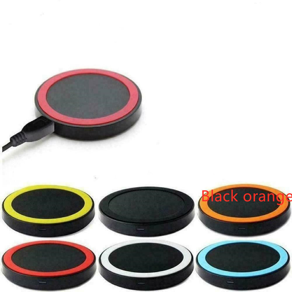 JMT-057418 Compact Qi Wireless Charger Base for Mobile Phones - 5W, ABS Shell, 69*69*9mm