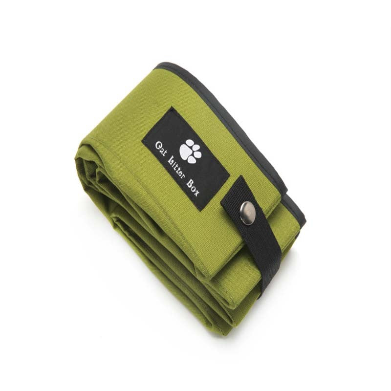 JMT-057738 Portable Folding Cat Litter Box – Waterproof Travel Solution for Pets, Easy to Clean and Carry