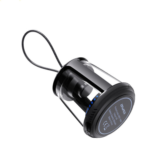 JMT-057738 Transparent Waterproof Mini Bluetooth Speaker with TWS Interconnection - Compact Outdoor Audio Solution