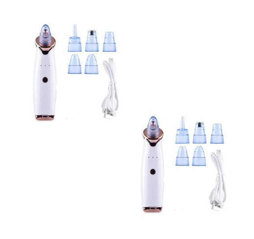 JMT-057866 Electric Blackhead Remover with 5 Suction Heads, Acne Treatment & Skin Rejuvenation Device