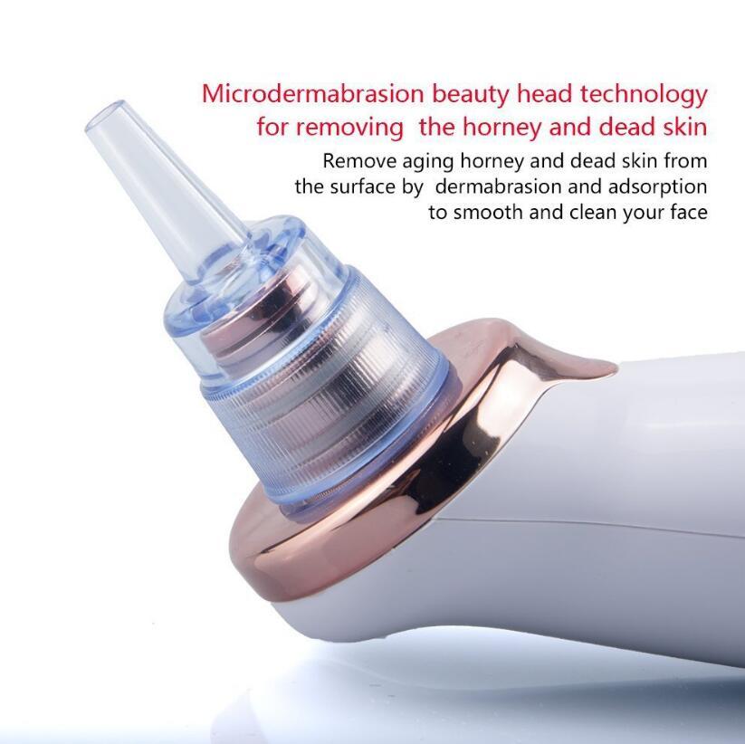 JMT-057866 Electric Blackhead Remover with 5 Suction Heads, Acne Treatment & Skin Rejuvenation Device