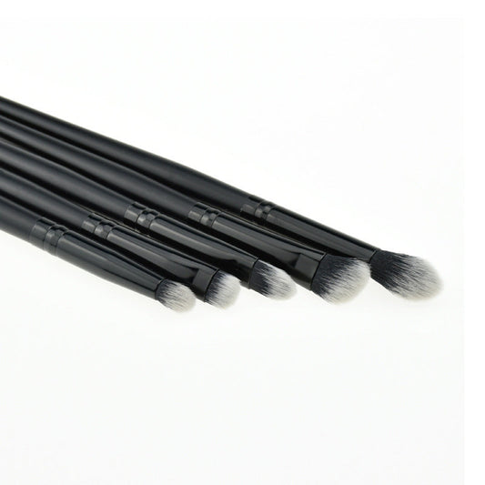JMT-057994 Small 5-Piece Eye Makeup Brush Set for Eyeshadow, Contouring, and Concealing