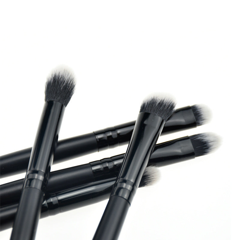 JMT-057994 Small 5-Piece Eye Makeup Brush Set for Eyeshadow, Contouring, and Concealing