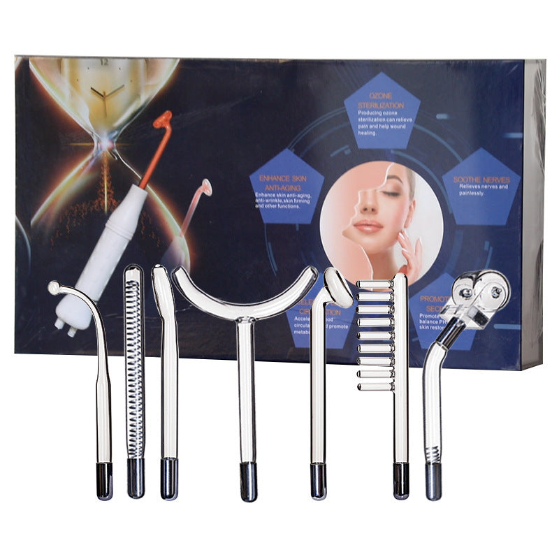 JMT-058122 Electrotherapy Comb with 7 Gears and Dual Light Modes for Beauty Treatments