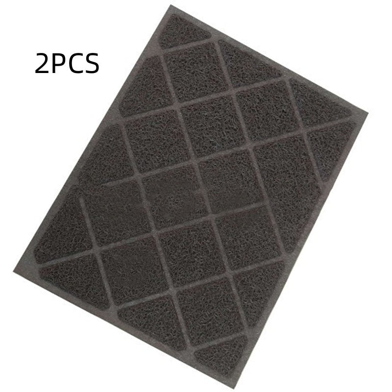 JMT-058186 PVC Cat Litter Mat – Modern Solid Color Design for Easy Cleaning in Multiple Shades