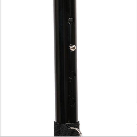 JMT-058506 Adjustable Folding Crutches - Lightweight Aluminum Alloy Tumbler Support, 5-Height Telescopic Design