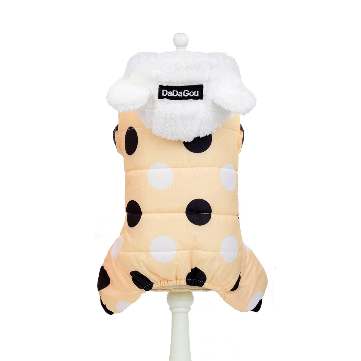 JMT-058506 Cotton Casual Coat with Big Polka Dots for All Genders