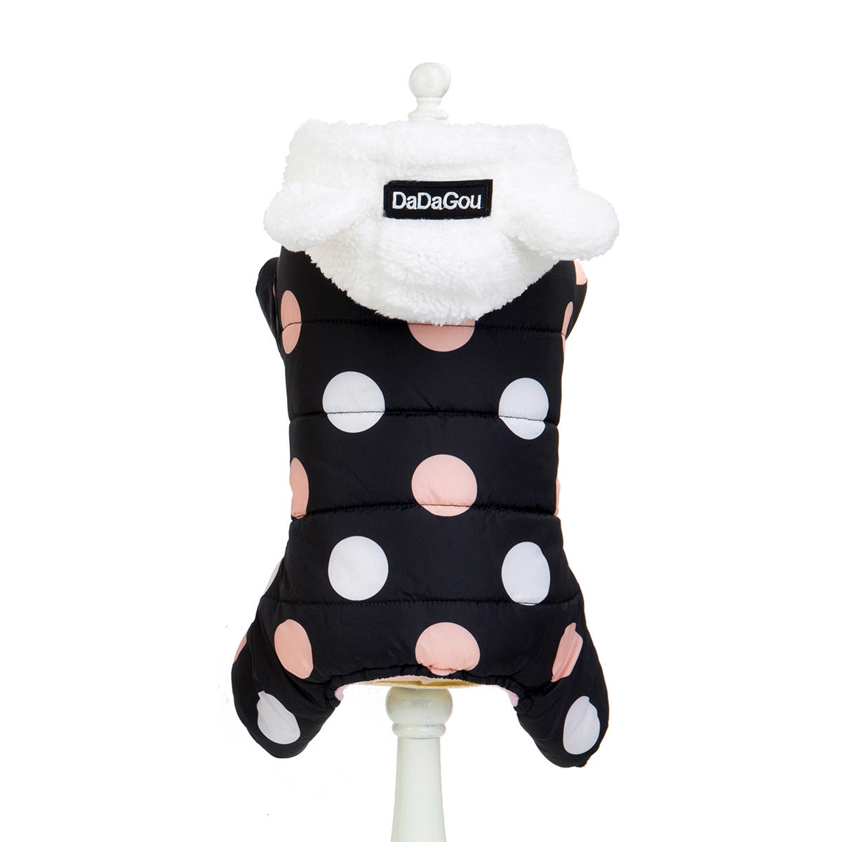 JMT-058506 Cotton Casual Coat with Big Polka Dots for All Genders
