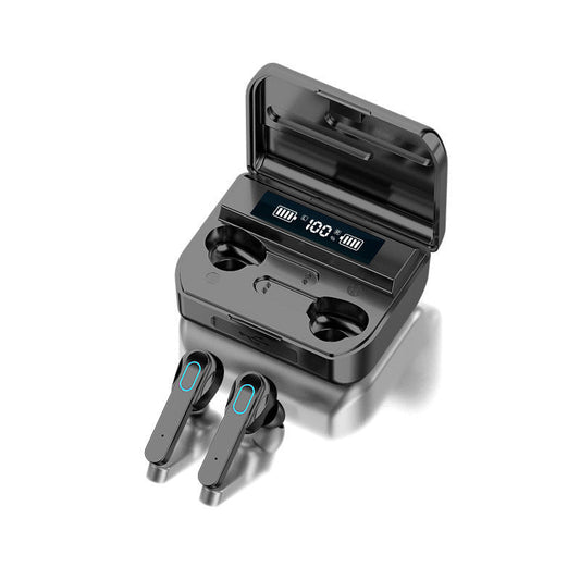 JMT-059018 Wireless Bluetooth Headset T33 - In-ear Design with Four Speakers, 10m Range, and 4-8 Hours Battery Life