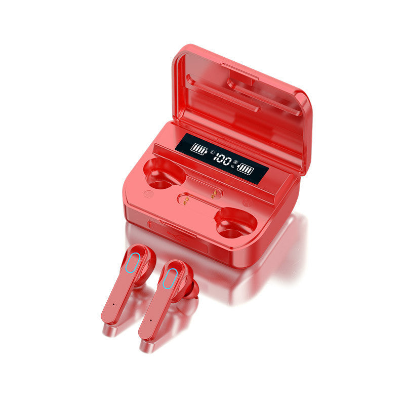JMT-059018 Wireless Bluetooth Headset T33 - In-ear Design with Four Speakers, 10m Range, and 4-8 Hours Battery Life