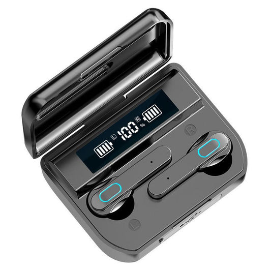 JMT-059018 Wireless Bluetooth Headset T33 - In-ear Design with Four Speakers, 10m Range, and 4-8 Hours Battery Life