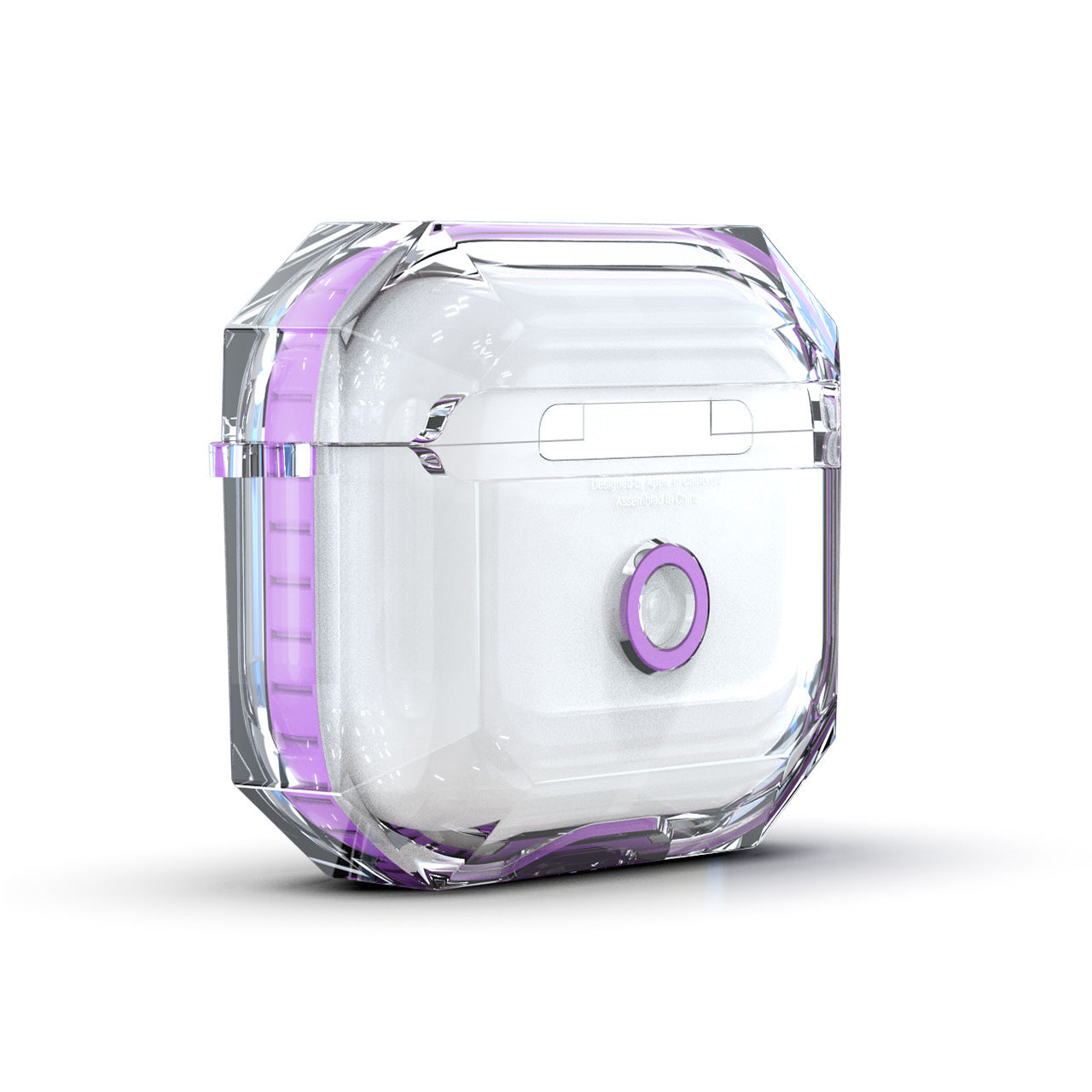 JMT-059210 Transparent Drop-Resistant TPU Silicone Protective Case for AirPods – Multiple Colors Available