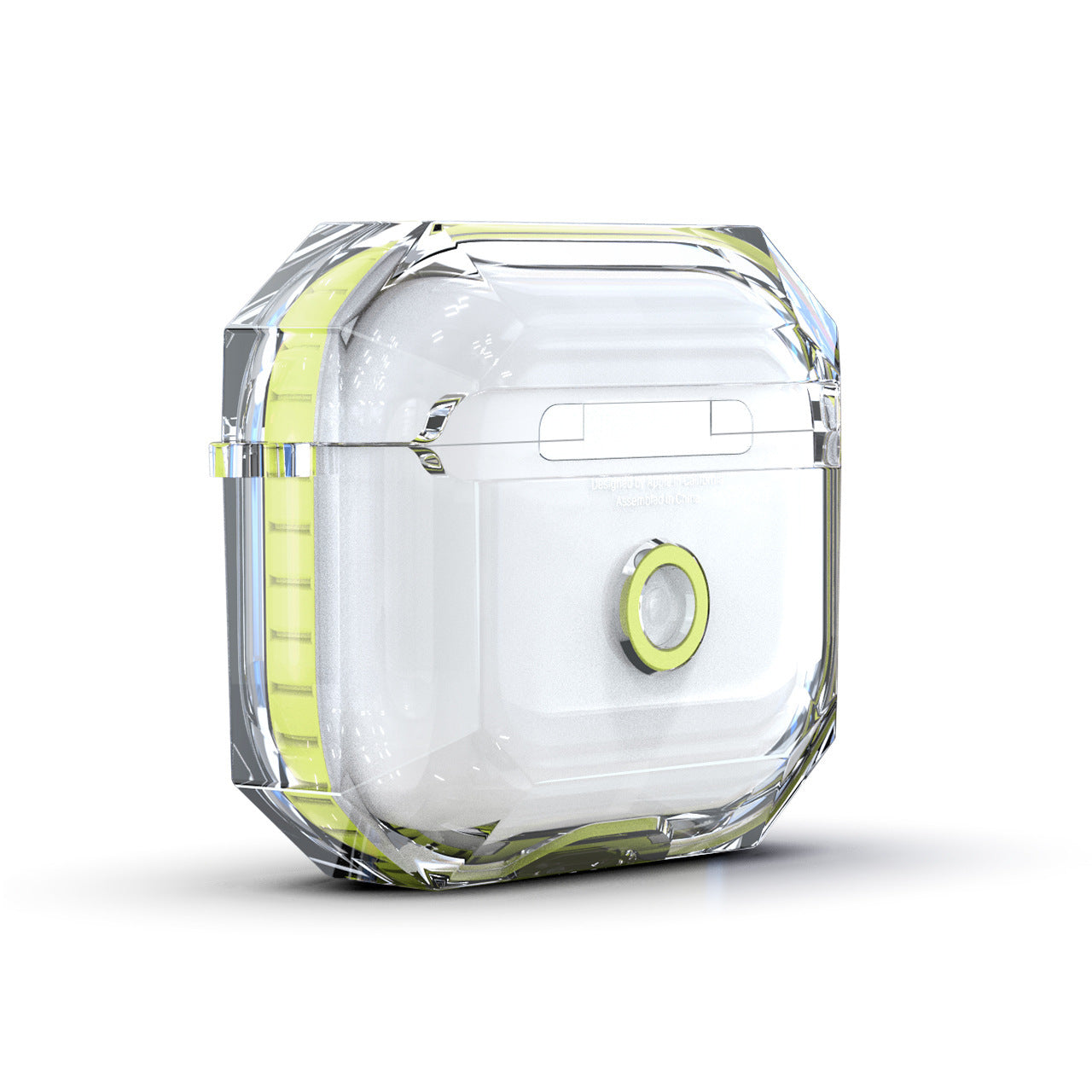 JMT-059210 Transparent Drop-Resistant TPU Silicone Protective Case for AirPods – Multiple Colors Available