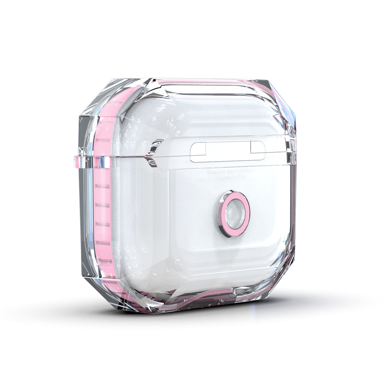 JMT-059210 Transparent Drop-Resistant TPU Silicone Protective Case for AirPods – Multiple Colors Available