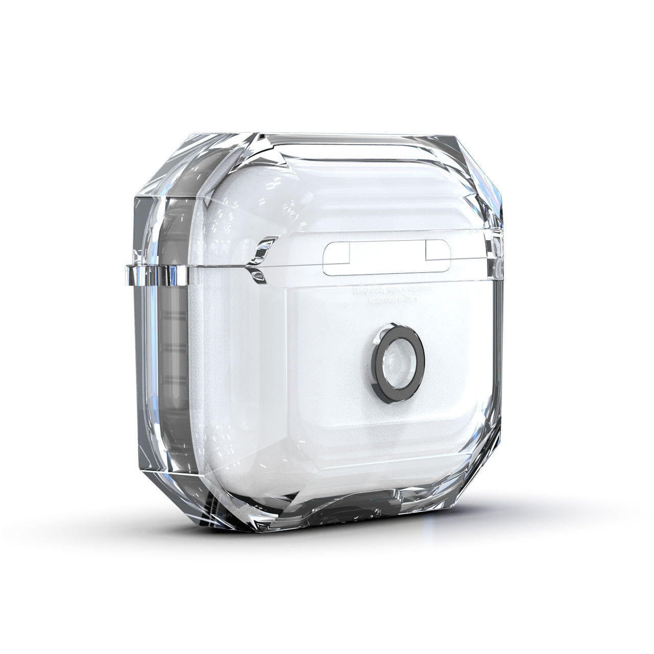 JMT-059210 Transparent Drop-Resistant TPU Silicone Protective Case for AirPods – Multiple Colors Available
