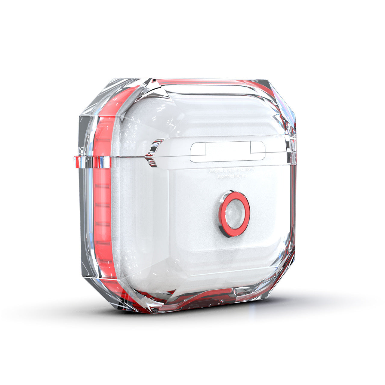 JMT-059210 Transparent Drop-Resistant TPU Silicone Protective Case for AirPods – Multiple Colors Available