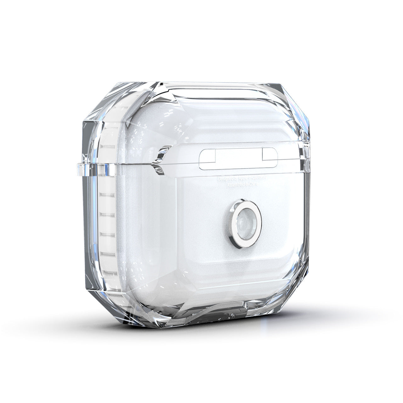JMT-059210 Transparent Drop-Resistant TPU Silicone Protective Case for AirPods – Multiple Colors Available
