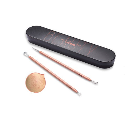 JMT-059274 Precision Acne Removal Tool Kit with Blackhead Extractor and Squeezing Needle