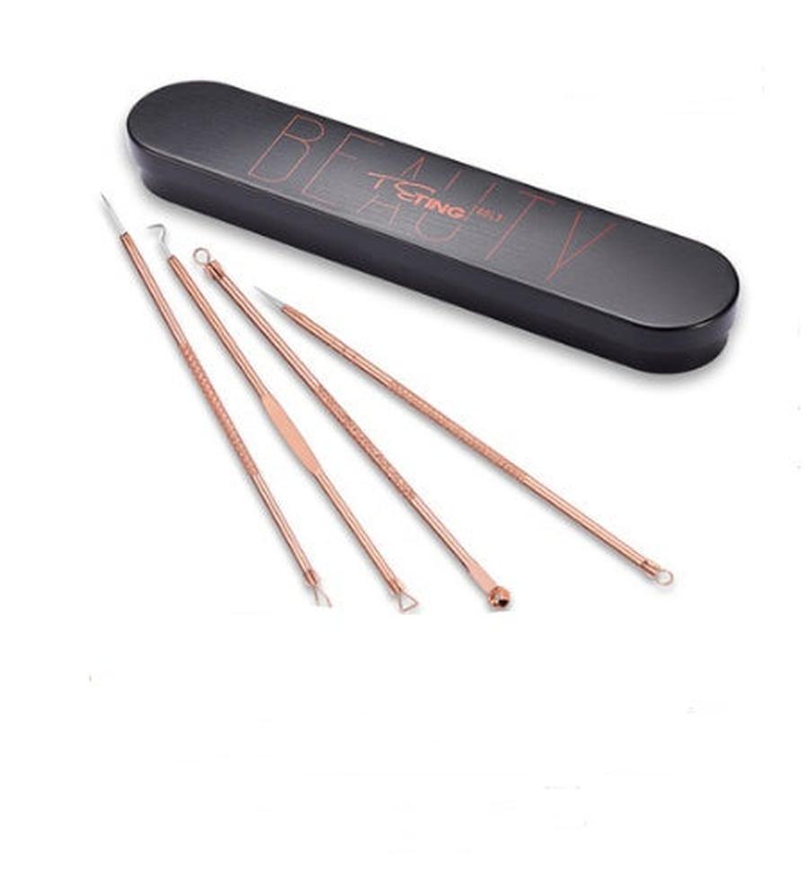 JMT-059274 Precision Acne Removal Tool Kit with Blackhead Extractor and Squeezing Needle