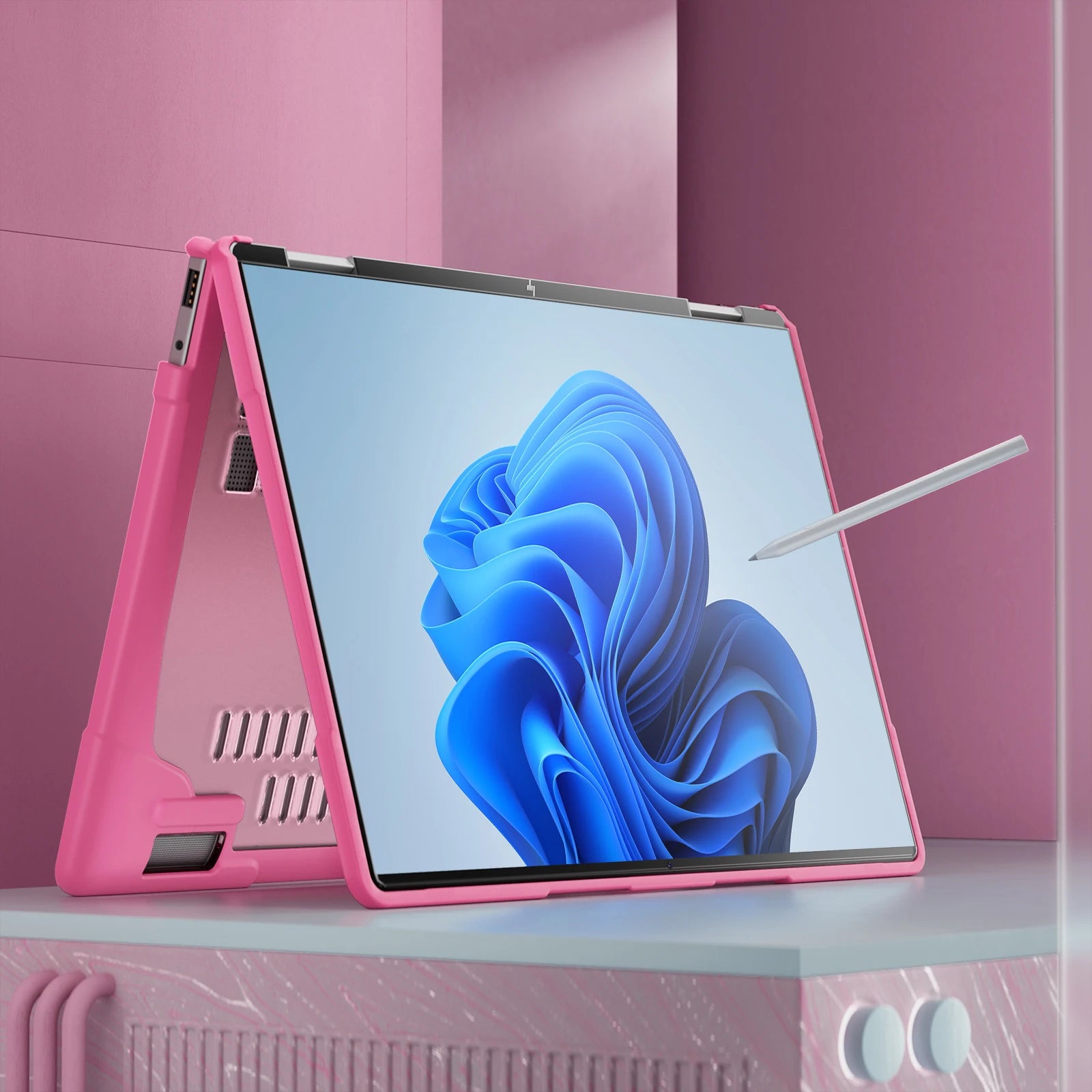 JMT-059850 Pink Case for 2023-2024 14-Inch HP Envy x360 Laptop