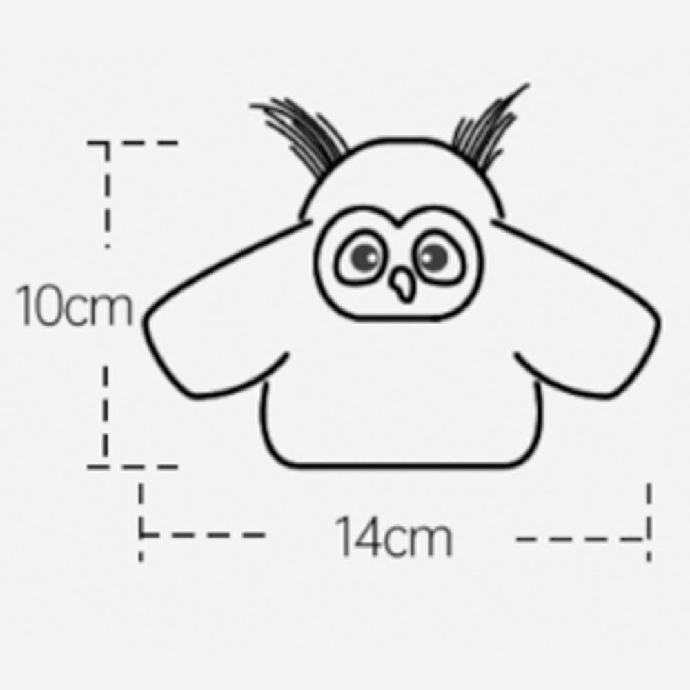 JMT-059850 Rechargeable Automatic Cat Toy - Interactive Owl with Catnip, Flapping Wings & Melodic Sounds for Indoor Play