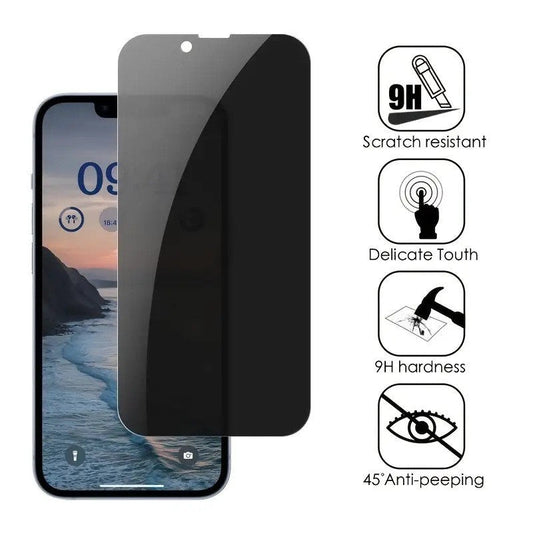 JMT-060042 Tempered Glass Anti-Peeping Front Film for iPhone 16 Series