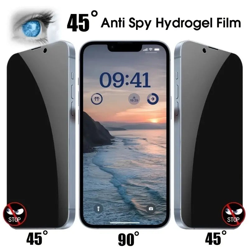 JMT-060042 Tempered Glass Anti-Peeping Front Film for iPhone 16 Series