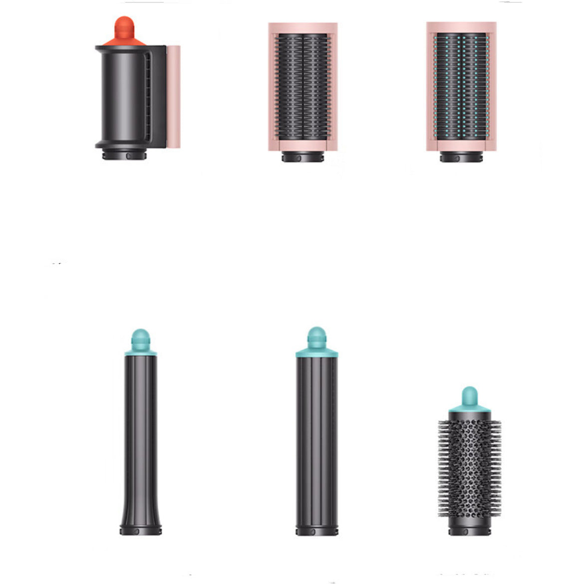 JMT-060170 Painted Pottery Wired Hair Curler - 1600W, 220V with Curly Hair Stick