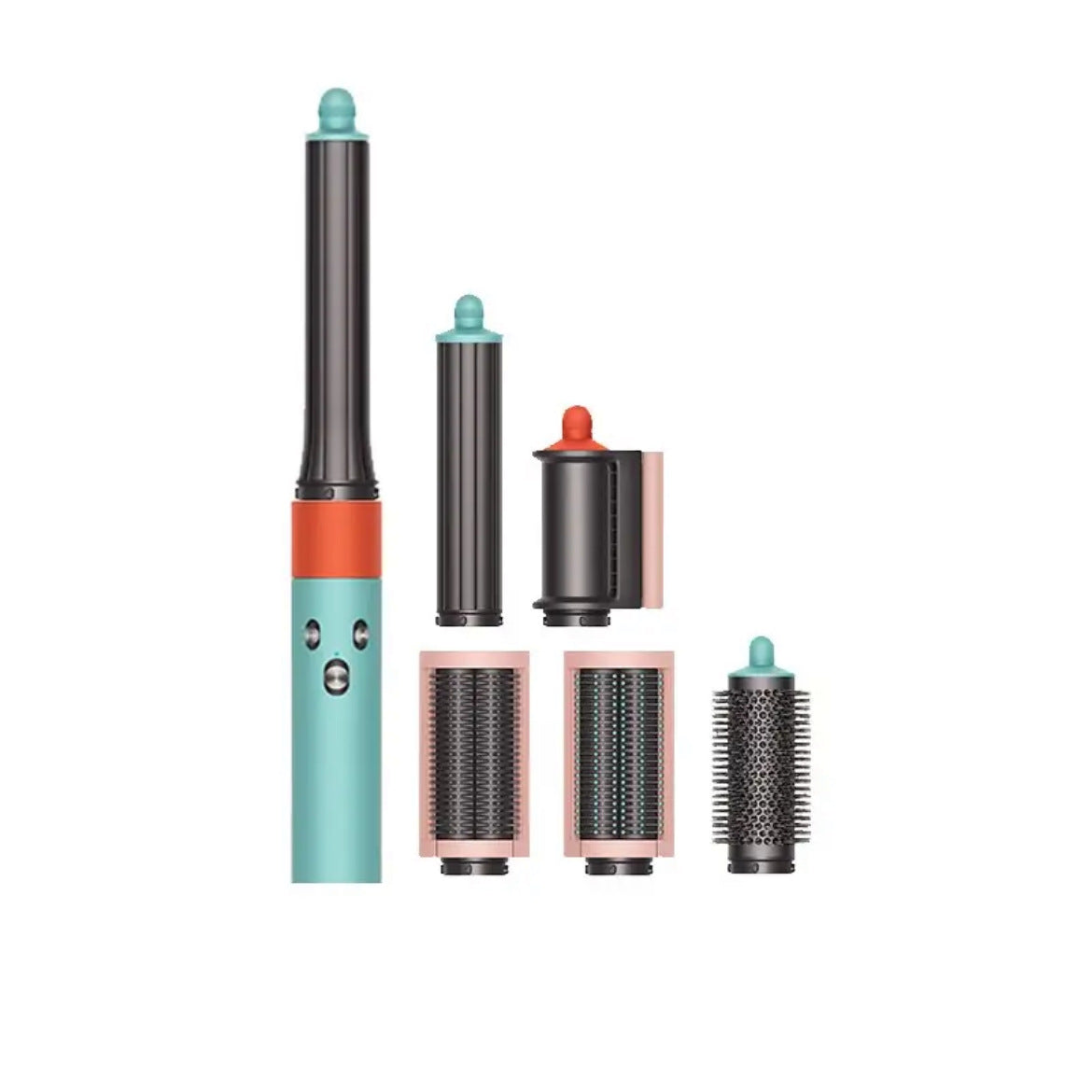 JMT-060170 Painted Pottery Wired Hair Curler - 1600W, 220V with Curly Hair Stick