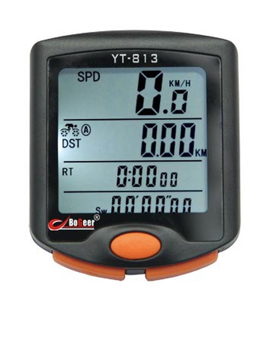 JMT-060234 Multifunctional Waterproof Odometer and Speedometer Watch with Touch Screen 813 Wired