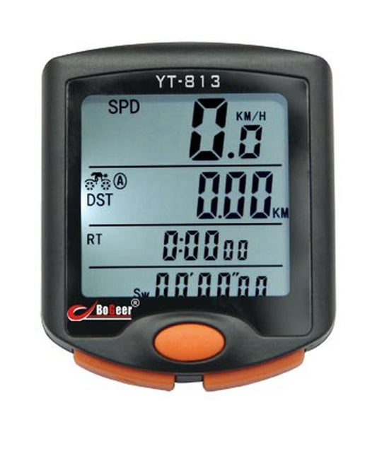 JMT-060234 Multifunctional Waterproof Odometer and Speedometer Watch with Touch Screen 813 Wired