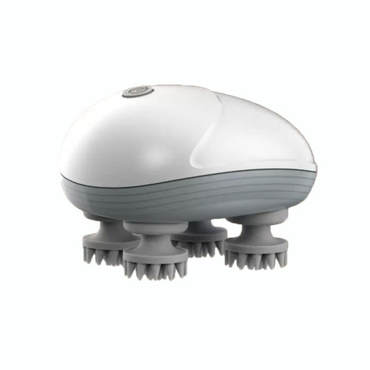 JMT-061002 Electric Pet Massager for Cats and Dogs | Deep Tissue Tension Relief Tool with 4 Rotating Heads & Rechargeable Design