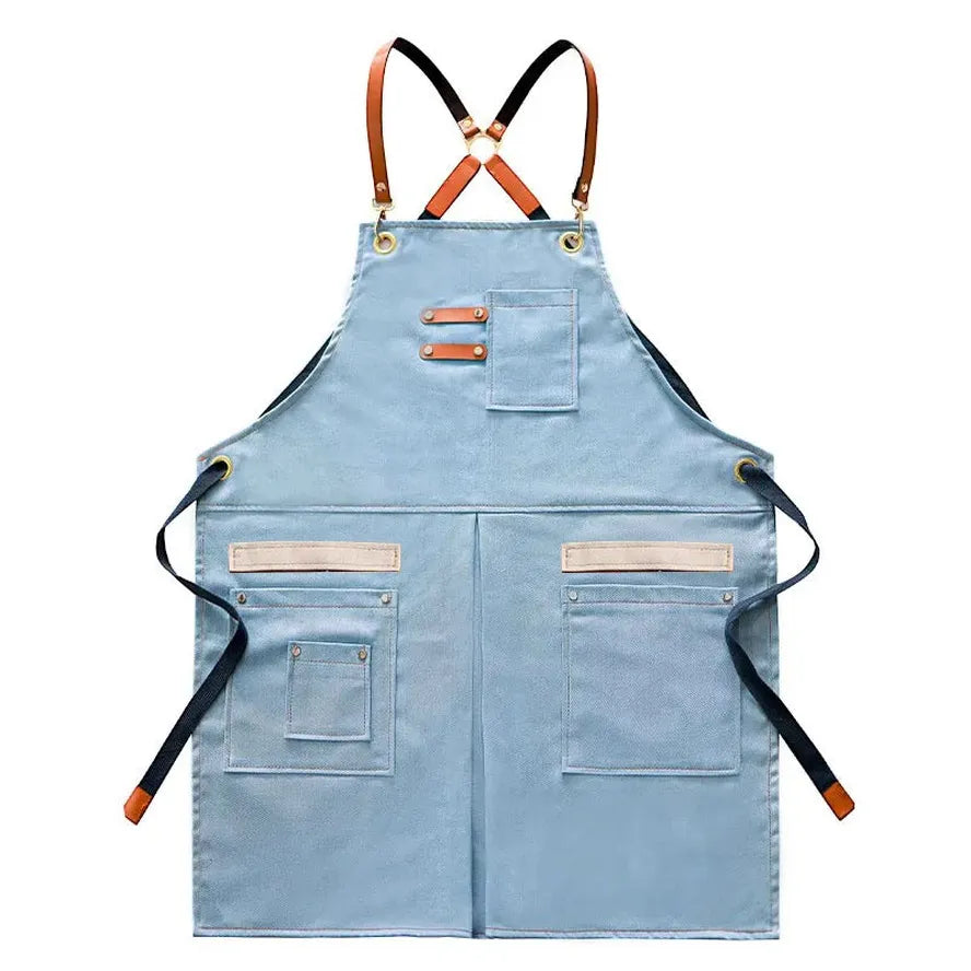 JMT-061066 Stylish Eco-Friendly Cowboy Apron for Hairdressers, Baristas, and Florists